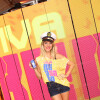 Giovanna Ewbank usou um chapéu de marinheiro no Carnaval de Florianópolis