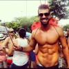 Bruno Miranda, o Borat do programa 'Amor e Sexo', curtiu o Carnaval de rua no Rio de Janeiro fantasiado de joaninha