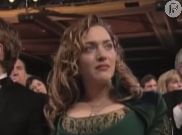 Kate Winslet foi flagrada pelas câmeras fazendo cara feia após perder o Oscar de Melhor Atriz em 1997 para Helen Hunt. Pegou mal para a estrela de 'Titanic'