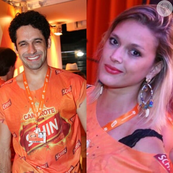 João Baldasserini trocou beijos calientes com Heloizia Alencar durante o Carnaval, segundo o colunista Bruno Astuto, da revista 'Época'