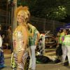 Isabel Fillardis desfila pela Imperatriz na Sapucaí, e comenta colocação de escola no Carnaval: 'Deveria ter sido mais alta'. Atriz deu entrevisa à 'Quem' antes do Desfile das Campeãs, no Rio