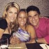 César Filho e Renata Alves foram à festa de aniversário de Ana Hickmann