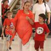 A atriz Isabela Garcia é mãe de quatro filhos, dentre eles, os gêmeos Francisco e Bernardo, de 10 anos