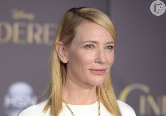 Cate Blanchett na première do filme 'Cinderela', com estreia prevista em 13 de março de 2015 nos Estados Unidos