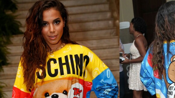 Anitta usa camisetão Moschino em festa de promoter. Veja o estilo das famosas!