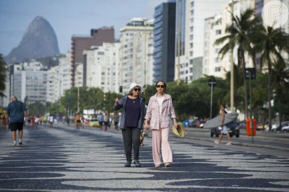 Novela 'Babilônia': Estela (Nathalia Timberg) e Teresa (Fernanda Montenegro) estão juntas há mais de 30 anos