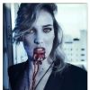 Adriana Birolli vive a vampira Miriam, do filme 'Fome de viver'