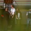 Paul McCartney e Nancy Shevell são recebidos pelas autoridades da Polícia Federal
