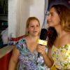 Camila Pitanga se oferece para entregar uma quentinha durante reportagem do 'Fantástico': 'Deixa comigo!'