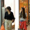 Gloria Pires vai ao shopping com a filha Ana Morais, no Rio de Janeiro