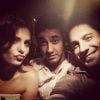 Monica Iozzi, Gabriel Godoy e João Baldasserini em foto compartilhada no Instagram