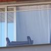 Vista da varanda do quarto onde Rocco está hospedado no Rio