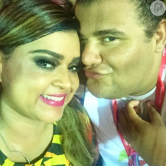 Gominho posa com Preta Gil em foto no Instagram