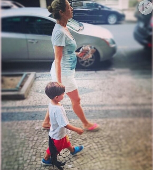 Luana Piovani também é mãe de Dom, de 3 anos