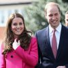 Príncipe William e Kate Middleton já são pais de George, de 1 ano