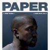 O rapper também é capa da revista 'Paper', mesma que trouxe Kim Kardashian nua