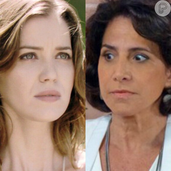 Laura (Nathalia Dill) descobre que Adriana (Totia Meirelles) foi a responsável pelo acidente que matou seu pai, em 'Alto Astral', em maio de 2015