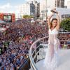 Durante o Carnaval, Ivete Sangalo arrastas multidões pela Bahia