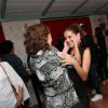 Adriana Birolli e Paloma Bernardi, amigas desde a novela 'Viver a Vida', se encontram em festa de aniversário de Josie Pessôa, no Rio