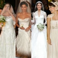 Mês das noivas! Relembre vestidos que as famosas usaram em seus casamentos