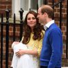 Kate Middleton deixou a maternidade 10 horas após dar à luz Charlotte, surpreendendo a todos