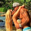 Fernando e Aline assumiram a reconciliação no último sábado (2), publicando fotos românticas nas redes sociais