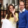 Kate Middleton deu à luz seu segundo bebê real no sábado, 2 de maio de 2015