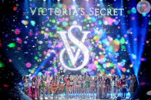 As 'Angels' reunidas no final do Victoria's Secret Fashion Show