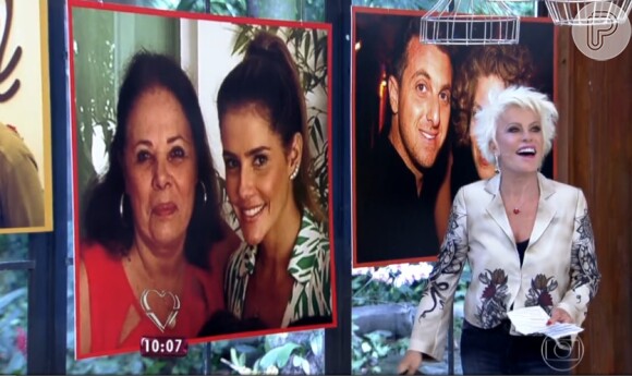 Ana Maria Braga também revela mãe de Deborah Secco em homenagem ao Dia das Mães no 'Mais Você' e brinca: 'Um dia depois'