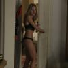 A atriz Hanna Romanazzi tem chamado a atenção ao aparecer de lingerie em cenas da novela 'Babilônia'