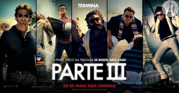 'Se beber, Não Case - Parte III' ficou no segundo lugar durante a estréia nos Estados Unidos. o longa estreia este final de semana no Brasil