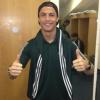 Cristiano Ronaldo está em Portugal para treinar com a seleção portuguesa