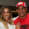 Joana Prado contou que Vitor Belfort fica 'insuportável' uma semana antes das lutas
