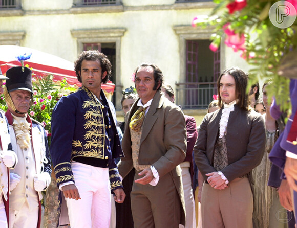 O ator interpretou o Imperador D. Pedro I na minissérie 'O Quinto dos Infernos', em 2002