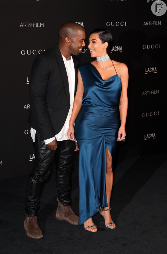 Kim Kardashian e Kanye West estão casados há pouco mais de um ano