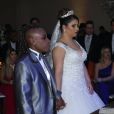 Casamento da cantora Neném com Thais Baptista, nesta segunda-feira, 6 de julho de 2015, em São Paulo