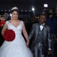 Casamento da cantora Neném com Thais Baptista, nesta segunda-feira, 6 de julho de 2015, em São Paulo