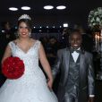 Casamento da cantora Neném com Thais Baptista, nesta segunda-feira, 6 de julho de 2015, em São Paulo
