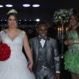 Casamento da cantora Neném com Thais Baptista, nesta segunda-feira, 6 de julho de 2015, em São Paulo