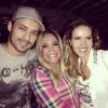 Susana Vieira também postou foto em seu Instagram ao lado de Rodrigo Trindade e Leona Cavalli