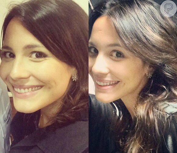Juliana Knust alongou os cabelos para atuar na próxima temporada de 'Malhação'
