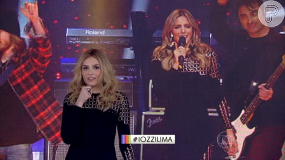 Fernanda usou o vestido na estreia da segunda temporada do 'SuperStar' e Monica inventou a hashtag #iozzilima