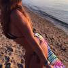 Sabrina Sato exibe o corpo impecável na praia norte-americana