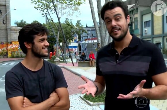 Felipe Simas participou do 'Vídeo Show' desta segunda-feira, 20 de julho de 2015