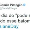 Camila Pitanga aproveitou o Dia do Amigo para ironizar as falsas amizades
