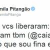 Camila Pitanga tem conquistado vários seguidores com suas postagens bem-humoradas no Twitter