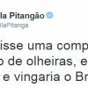 Camila Pitanga lembrou a goleada da Alemanha em cima do Brasil ao falar das suas olheiras