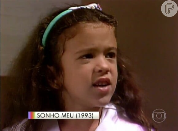 Quando 'Sonho Meu' estreou nas telinhas,  Carolina Pavanelli tinha apenas seis anos e encantou o público ao interpretar a doce Lalesca