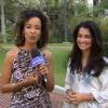 Patrícia França e Carolina Pavanelli, mãe e filha na novela 'Sonho Meu' (1993), se reencontraram 22 anos depois e falaram sobre o sucesso no 'Vídeo Show', da Rede Globo
