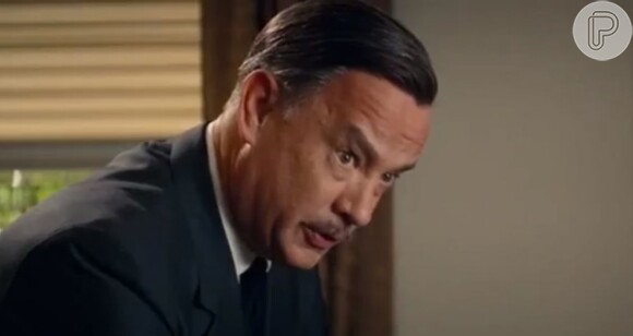 Tom Hanks aparece caracterizado como Walt Disney no primeiro trailer do filme 'Saving Mr. Banks'